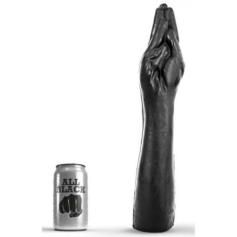 Dildo do fistingu czarne ręka Arm 32x7.5cm All Black