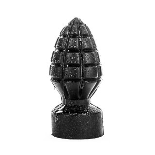 Korek analny AB33 Grenade 11 x 6.5cm All Black All Black