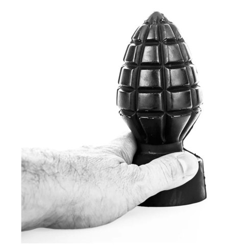 Korek analny czarny Grenade 11x6.5cm All Black