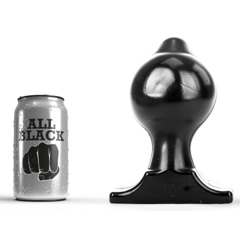 Korek analny czarny Joey Butt Plug 18x10cm All Black