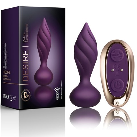 Korek analny Petite Sensations Desire Purple Rocks-Off Rocks-Off