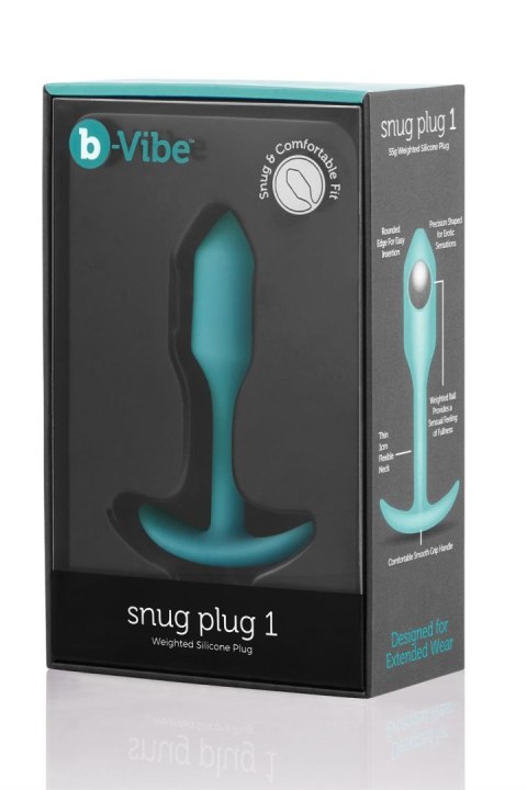 Korek analny Snug Plug 1 Mint b-Vibe B-Vibe
