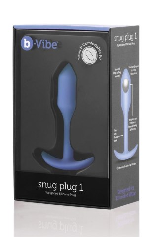 Korek analny Snug Plug 1 Violet b-Vibe B-Vibe