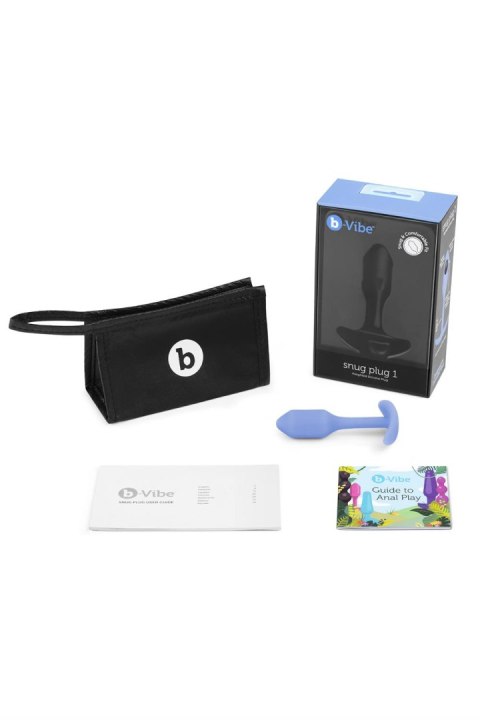 Korek analny Snug Plug 1 Violet b-Vibe B-Vibe