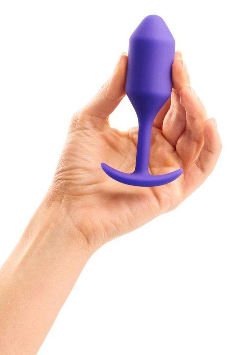 Korek analny Snug Plug 2 Purple b-Vibe B-Vibe