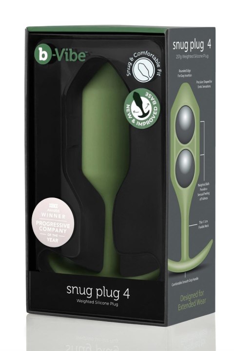 Korek analny Snug Plug 4 Army b-Vibe B-Vibe