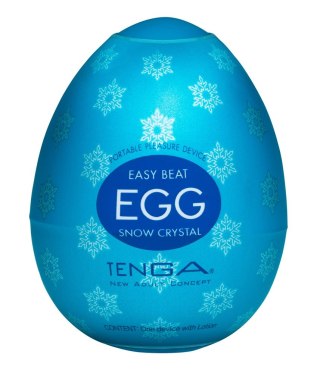 Masturbator jednorazowy jajeczko egg snow crystal Tenga