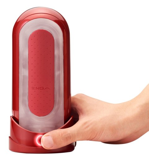 Masturbator Z Podgrzewaczem Flip 0 Red Warmer Package Tenga Tenga