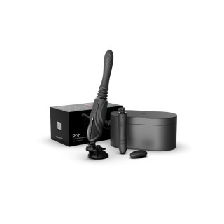 Maszyna automatyczna Sesh Compact Sex Machine Obsidian Black Zalo