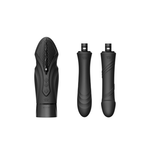Maszyna automatyczna Sesh Compact Sex Machine Obsidian Black Zalo