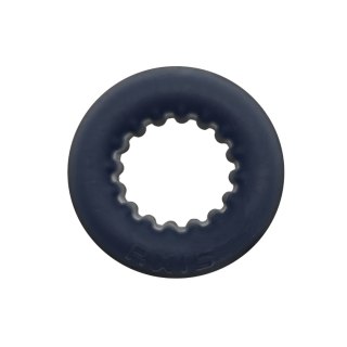 Pierścień erekcyjny Axis Rib Griphold Cockring Ice Black Oxballs Oxballs