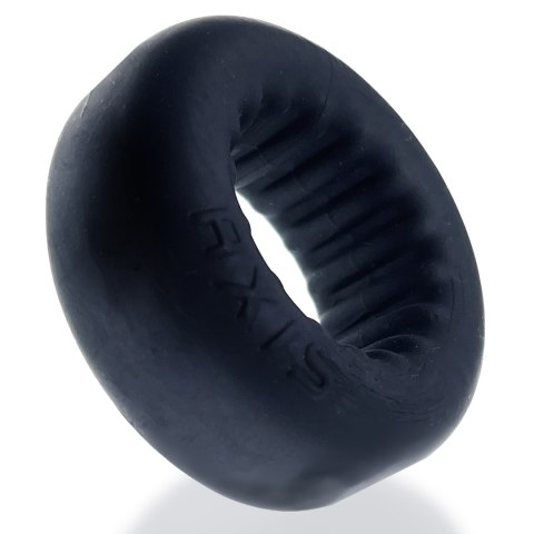 Pierścień erekcyjny Axis Rib Griphold Cockring Ice Black Oxballs Oxballs