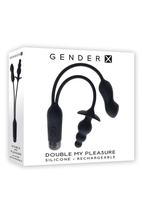 Podwójny Wibrator Analny Double My Pleasure Gender X Gender X