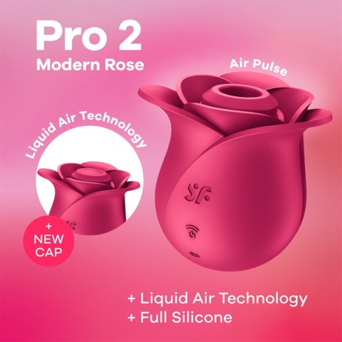 Stymulator Łechtaczki Róza Pro 2 Modern Blossom-Satisfyer