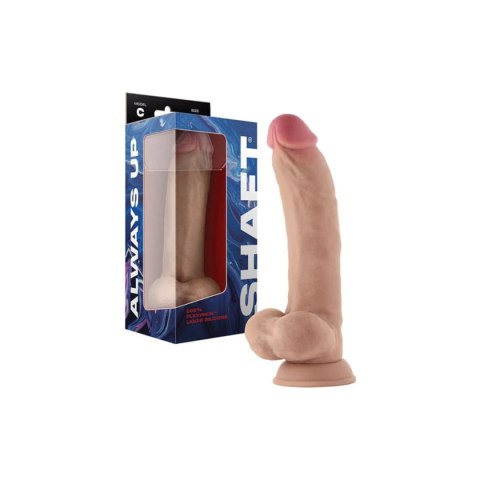 Dildo realistyczne cieliste Model C 24.1cm Dong With Balls Pine Shaft