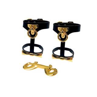 Efektowne Skórzane Kajdanki Na Nogi Upko Butterfly Effect Body Accessories Ankle Cuffs UPKO UPKO