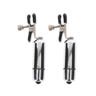 Klamerki Na Sutki Nipple Play Adjustable Vibrating Clamps Taboom Taboom
