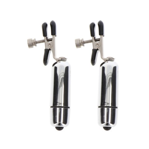 Klamerki Na Sutki Nipple Play Adjustable Vibrating Clamps Taboom Taboom