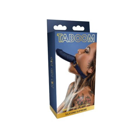 Knebel Dildo Silicone Breathable Penis Gag Taboom Taboom