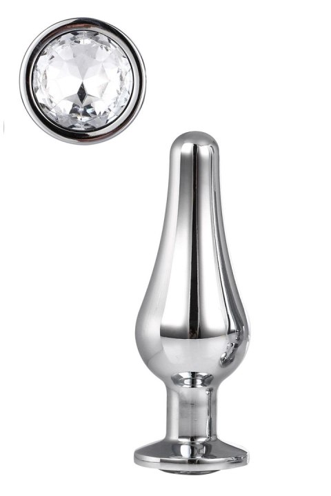 Korek Analny Gleaming Love Silver Pleasure Plug S Dreamtoys Dreamtoys