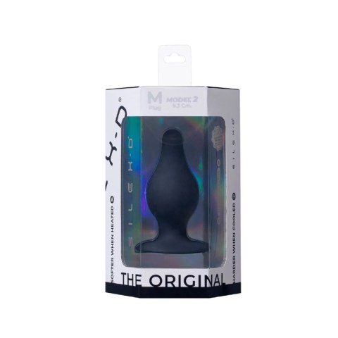 Korek Analny Plug Model 2 M 9Cm Black Silexd Silexd