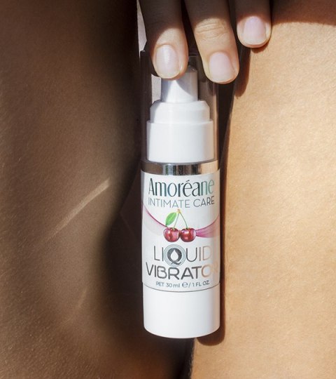 Lubrykant Liquid Vibrator Cherry 30Ml Amoreane Amoreane
