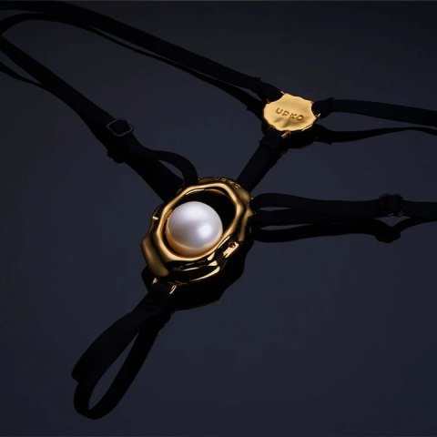 Moist Eyes G-String Clitoral Jewelry With Bead Stimulator UPKO UPKO