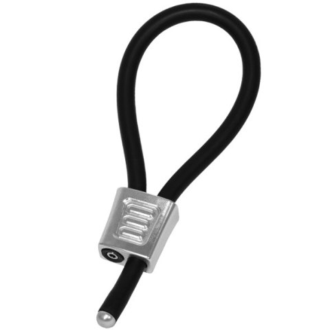 Prestige Electraloops 2 X Regulowany Cockring (Srebrny) ElectraStim ElectraStim
