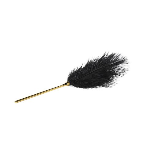Piórko Do Łaskotania Ala Strusie czarne Feather Tickler UPKO