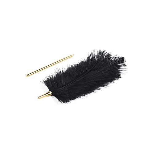Piórko Do Łaskotania Ala Strusie czarne Feather Tickler UPKO