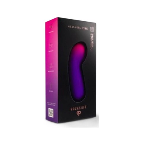 Wibrator Do Punku G Glo-Girl Vibe Pink / Purple Rocks-Off Rocks-Off