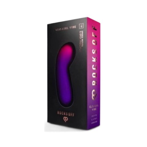Wibrator Do Punku G Glo-Girl Vibe Pink / Purple Rocks-Off Rocks-Off