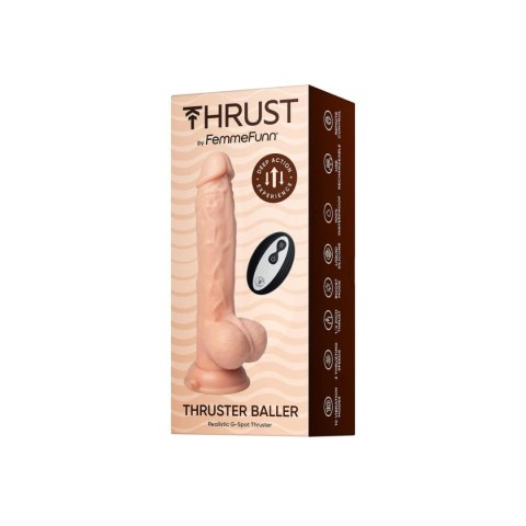 Dildo Wibrujące Naturalne 15.7cm- Femmefunn