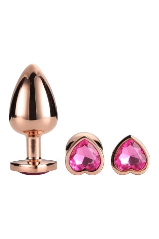 Zestaw Korków Gleaming Love Rose Gold Plug Set Dreamtoys Dreamtoys