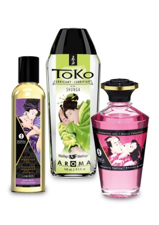 Zestaw Olejków Do Masażu Fruity Kisses Collection Shunga Shunga