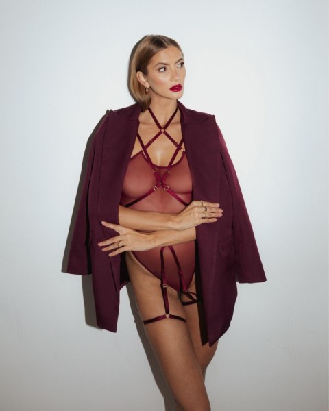 Batty Burgundy Body Xs/S Promees Promees