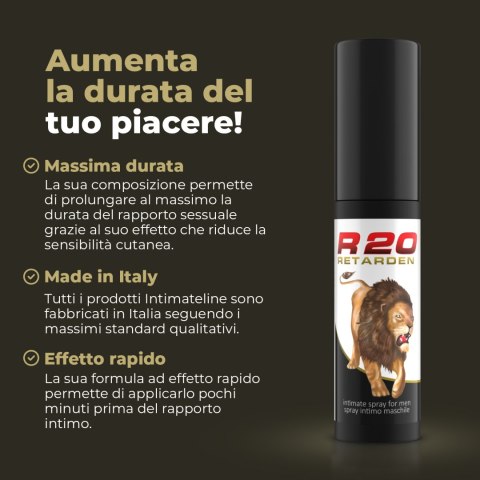 Chłodzący Spray Opóźniający R20 20Ml IntimateLine IntimateLine