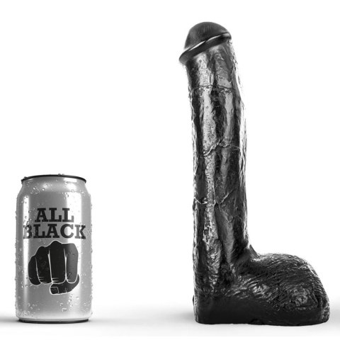 Dildo czarne Vince 18x5,2cm All Black