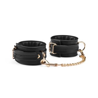 Kajdanki Black Organosilicon Wrist Cuffs Liebe Seele Liebe Seele