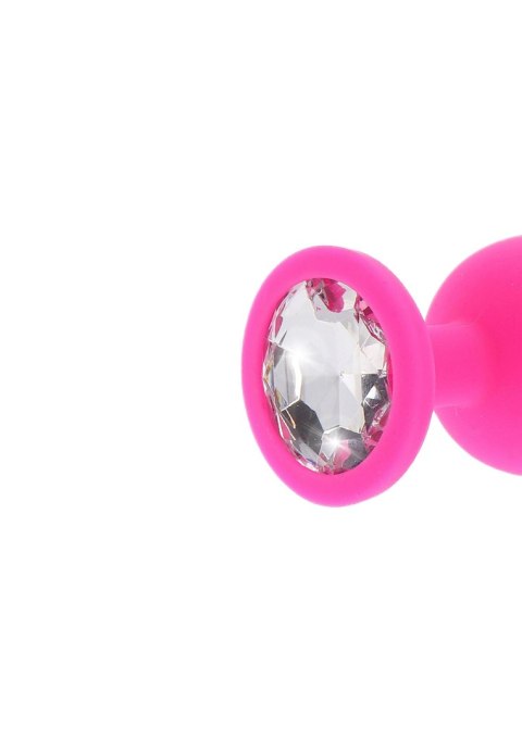 Korek Analny Toyjoy Anal Play Diamond Booty Jewel Medium Pink TOYJOY TOYJOY