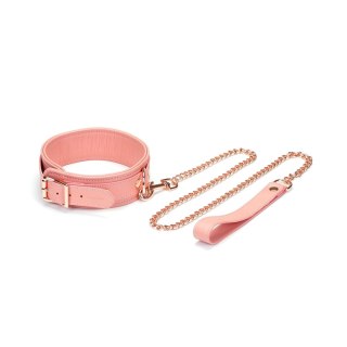 Obróżka Ze Smyczą Pink Dream Collar With Leash Liebe Seele Liebe Seele