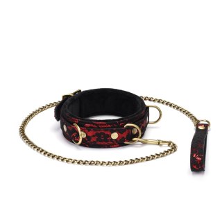 Victorian Garden Lace And Velvet Collar With Leash Liebe Seele Liebe Seele