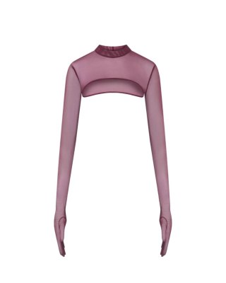 Vivien Burgundy Top Xs/S Promees Promees