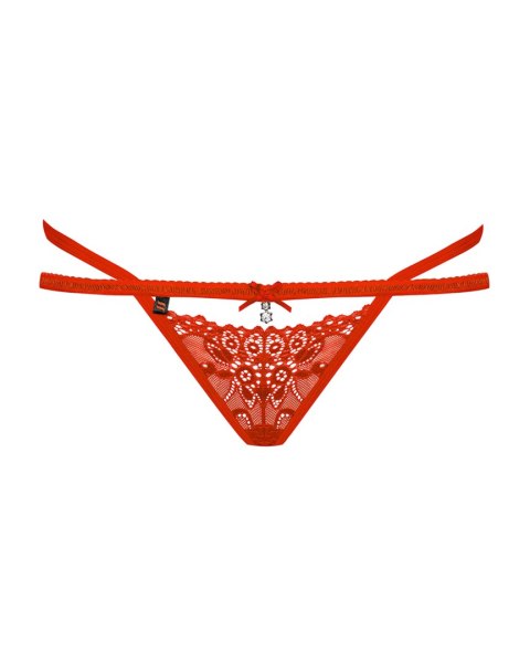 838-Tho-3 Stringi Czerwone S/M Obsessive Obsessive