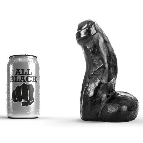 Dildo czarne Ted 12x5cm All Black
