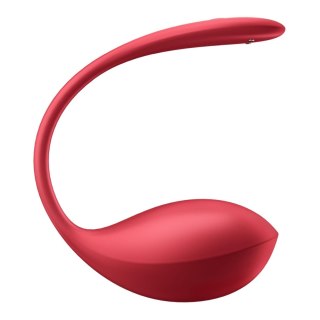 Jajeczko Wibrujące-Shiny Petal red Connect App-Satisfyer