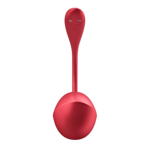 Jajeczko Wibrujące-Shiny Petal red Connect App-Satisfyer