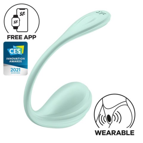 Jajeczko wibrujące Smooth Petal mint Satisfyer Satisfyer