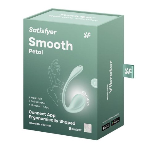 Jajeczko wibrujące Smooth Petal mint Satisfyer Satisfyer