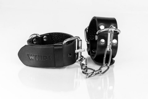 Kajdanki wąskie czarne S Primal Bond Whips Whips